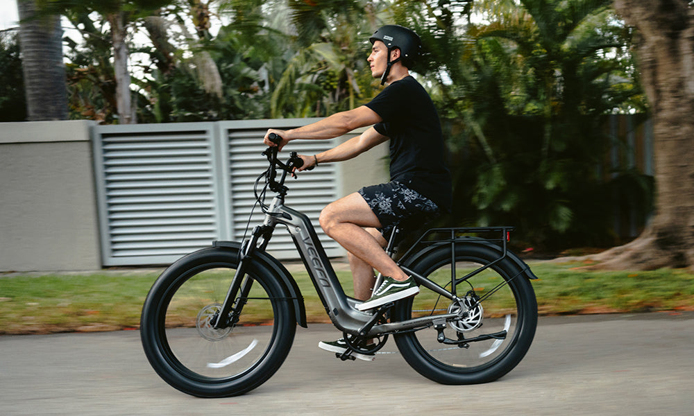 Veefa L1 26'' Step-Thru Fat Tire Electric bike