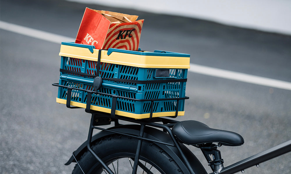 Veefa's New Front & Foldable Rear Baskets Are Here!