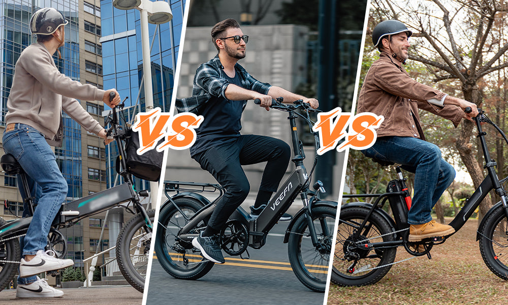 Veefa vs. Invanti vs. Gotrax: Choosing the Best Folding Electric Bike