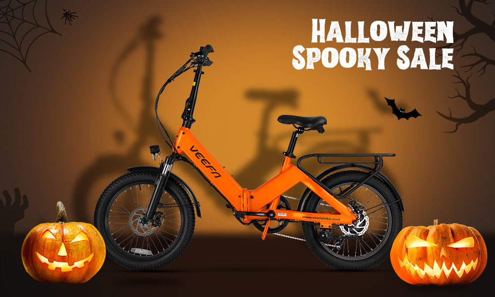 Halloween Rides: Cruise Through the Spooky Season with Veefa E-Bikes!