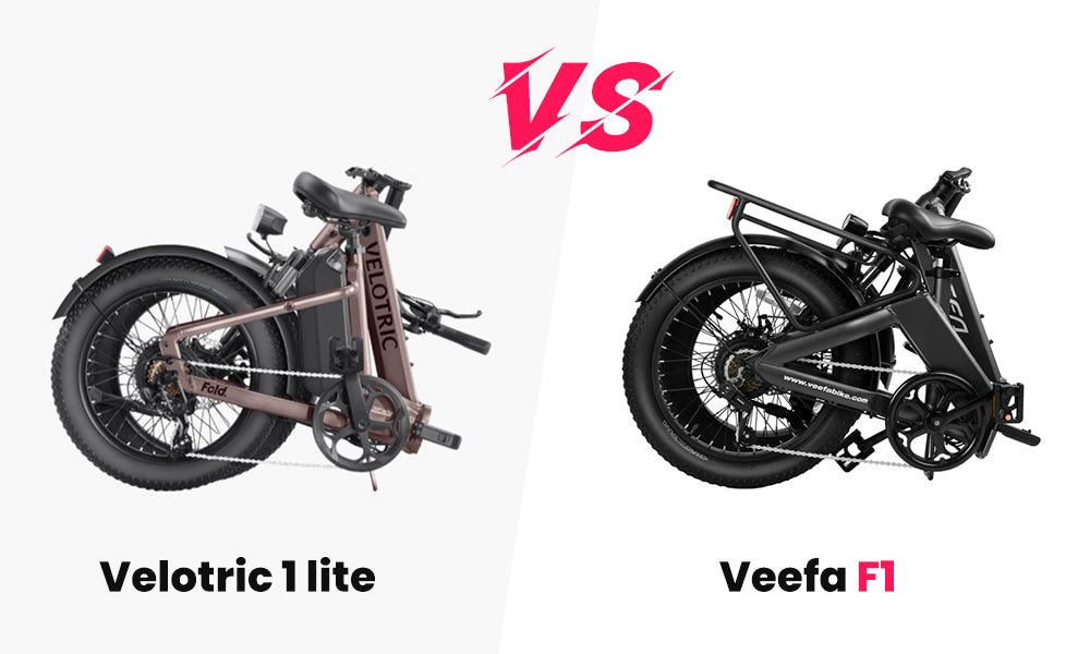 Veefa F1 Folding E-bike VS Velotric Fold 1 Lite E-bike: A Comprehensive Comparison