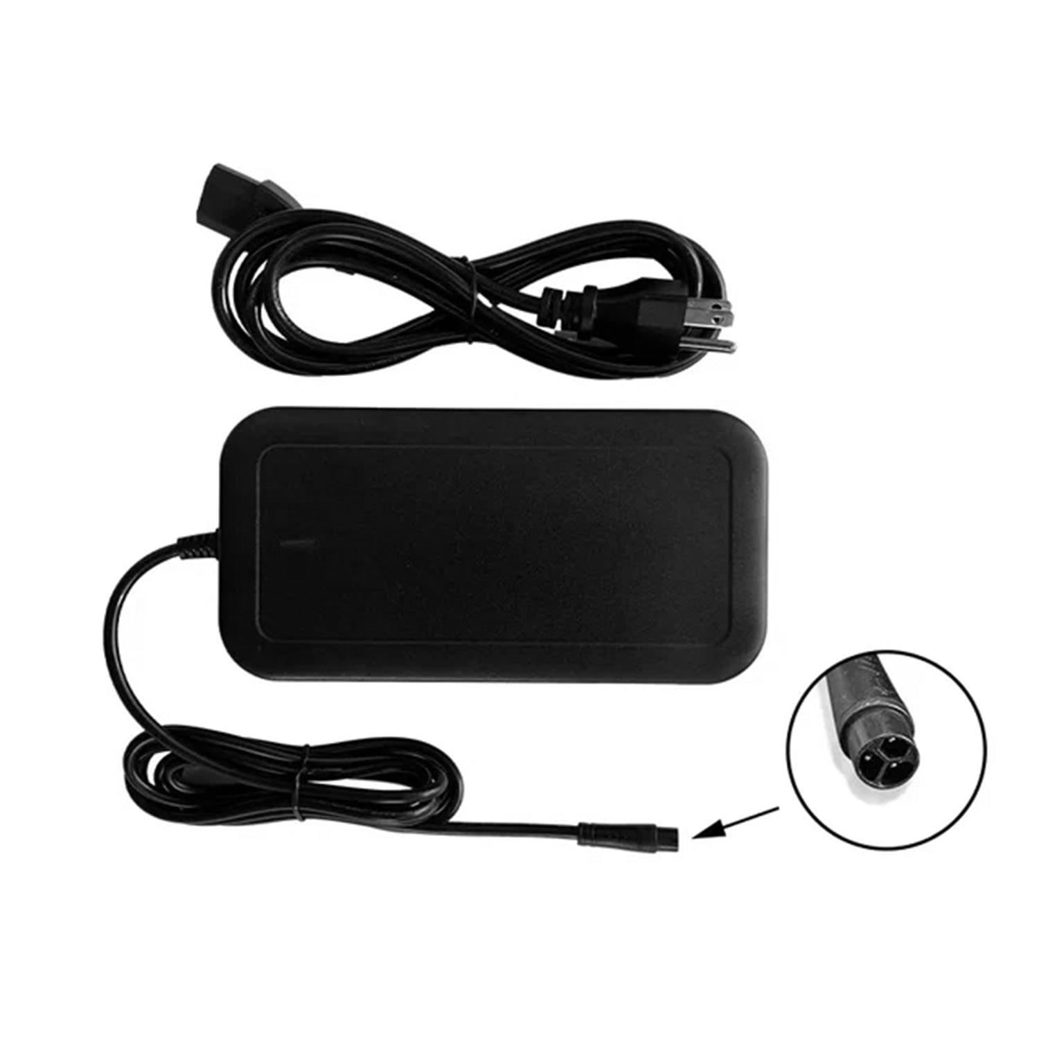 Fast Electric Bike Charger with Aviation Connector - 4.5A Double the Fast Charging Speed - UL Listed