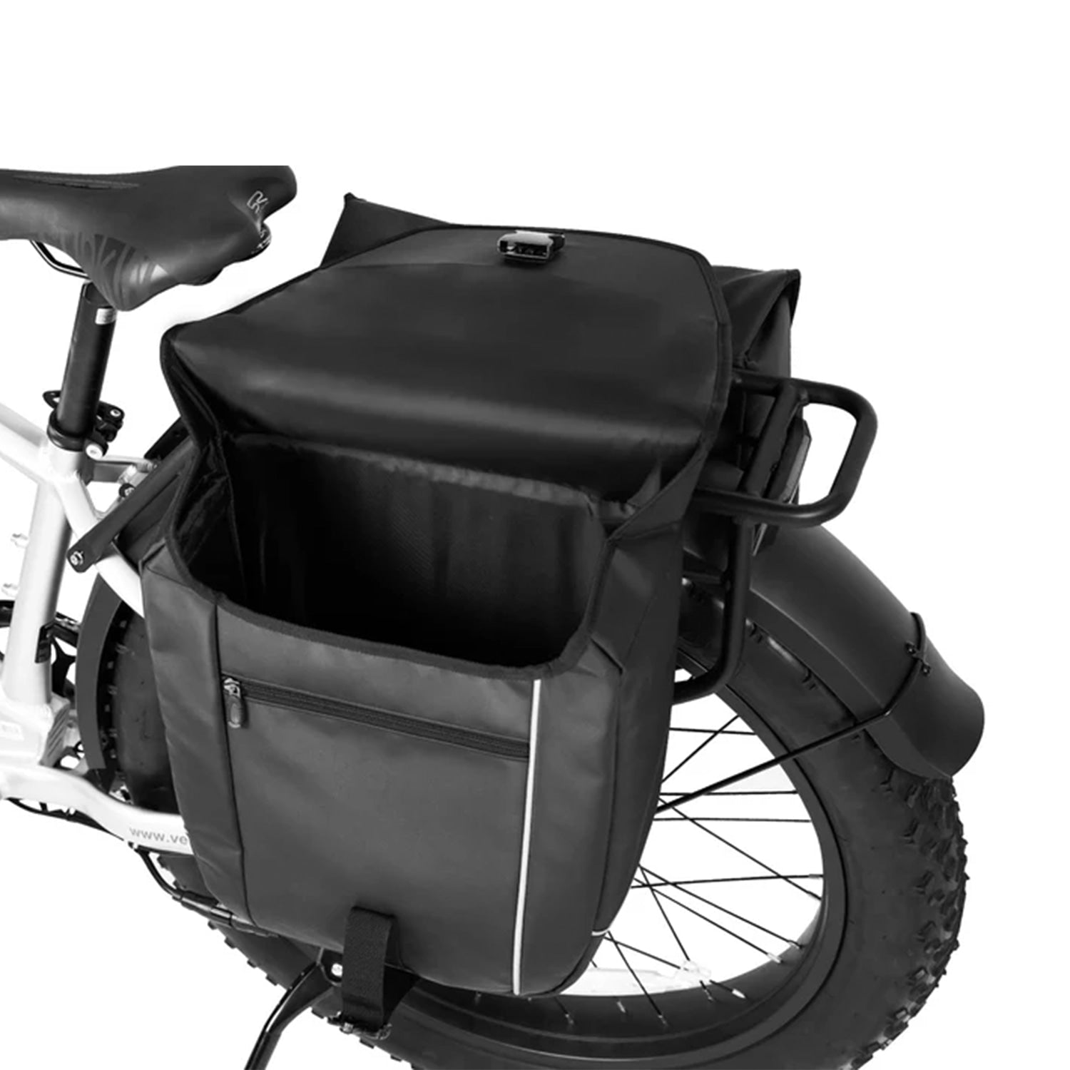 Waterproof Bicycle Pannier Bag with Rain Cover
