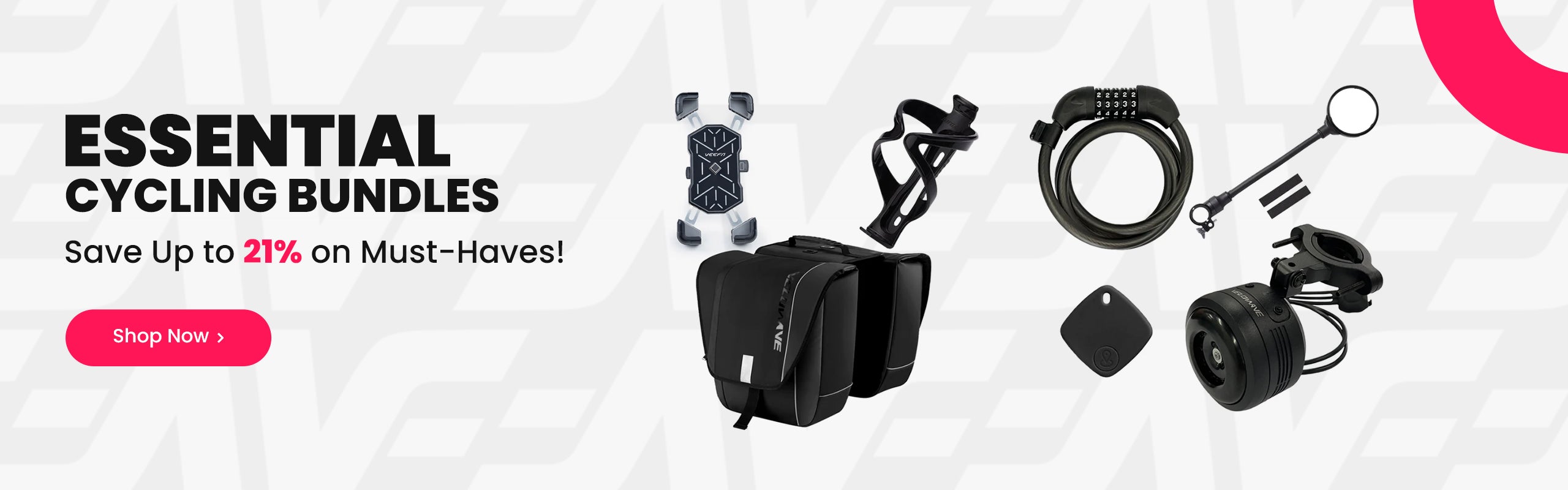 Veefa Essential Cycling Bundles- save up to 21% on Must-Haves!