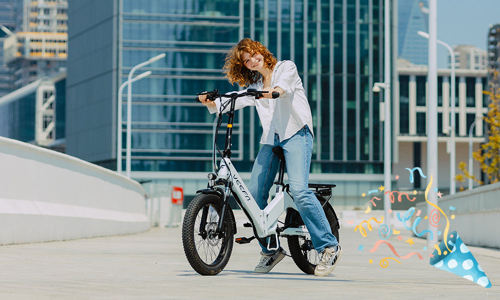 Veefa F1 20'' Adult Folding Electric bike